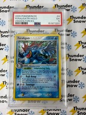 Feraligatr Holo #4 EX Unseen Forces 2005 Pokemon PSA 5 151971201 on eBay
