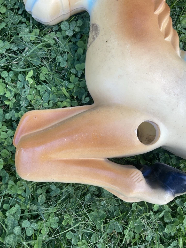 Vintage Antique "Wonder Horse" Springs Rocking Bouncing Horse. Horse Mold Only - Image 3 of 4