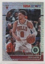 2019-20 Panini NBA Hoops Premium Stock Silver Mojo Prizm Zach LaVine #25 05mq
