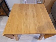 IKEA Extendable Dining Table – Solid Wood Light Oak Finish – Seats 4–8
