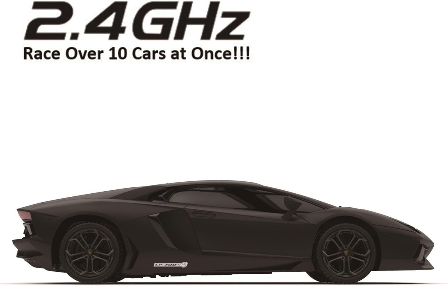 Lamborghini LP700-4 1:24 Scale RC Car with LED Lights - Officially Licensed