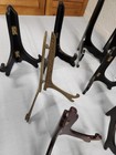 Bulk Lot 13 Tabletop Easels Plate Holders Art Photo Display Stands Multi Size — photo 5