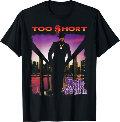 #ad #ad Too Short Get In Where You Fit In Album T Shirt $20.99