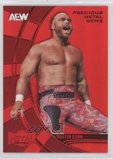 2025 Skybox Metal Universe AEW All Elite Wrestling PMG Red /100 Austin Gunn 0sp7