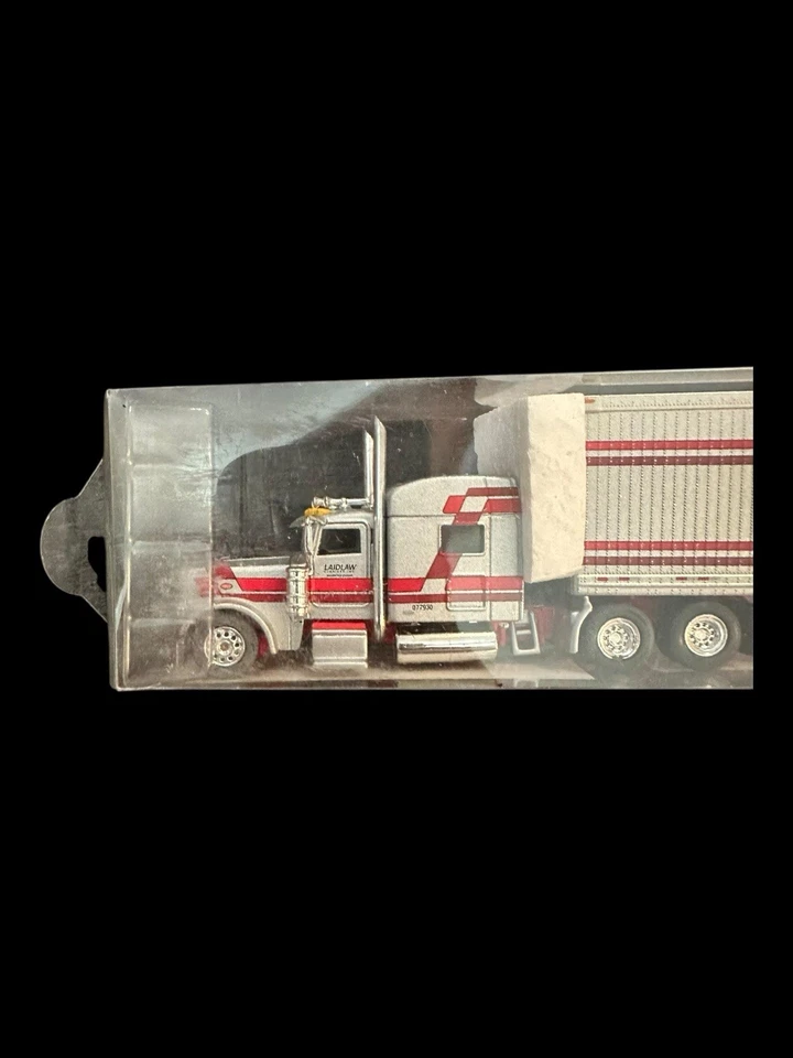 Tonkin Toy Peterbuilt 389 semi tractor/remolque laylaw (1/87) 080325 caja nueva Foto 2 de 4