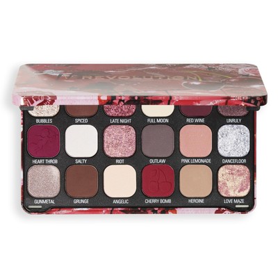 Revolution Beauty Forever Flawless Lidschattenpalette 18 Farben Vegan Cherry