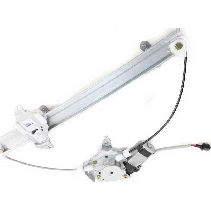 Regulador de ventana lado pasajero delantero compatible con 00-04 Nissan Máxima Infiniti I30 I35 Foto 3 de 4
