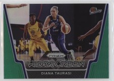 2021 Panini Prizm WNBA Widescreen Green Prizm Diana Taurasi #9 0rd2