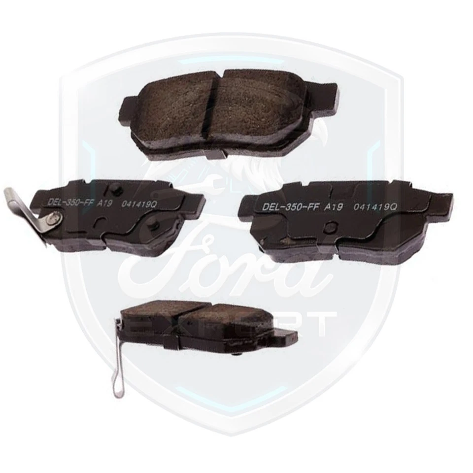 Kit de pastillas de freno de cerámica delanteras y traseras ACDelco OEM para Honda 1990-1997 9 años de garantía Foto 4 de 4