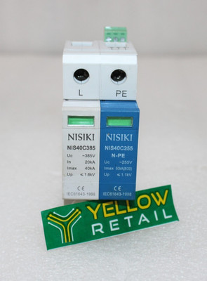 NISIKI NIS40C385 SURGE PROTECTIVE DEVICE NIS40C255