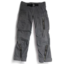 BMW Motorrad Motorcycle Pants City Men's L Multipocket Gray Adjustable Waist