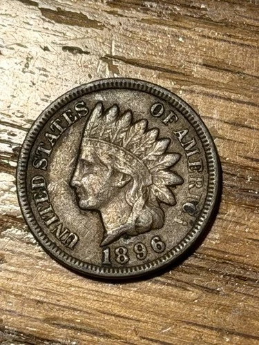 1896 Indian Head Cent Penny ~ XF EXTREMELY FINE ~ US Type Coin