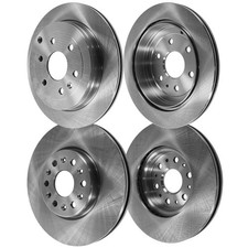 Front & Rear Brake Disc Rotors For GMC Acadia 2017