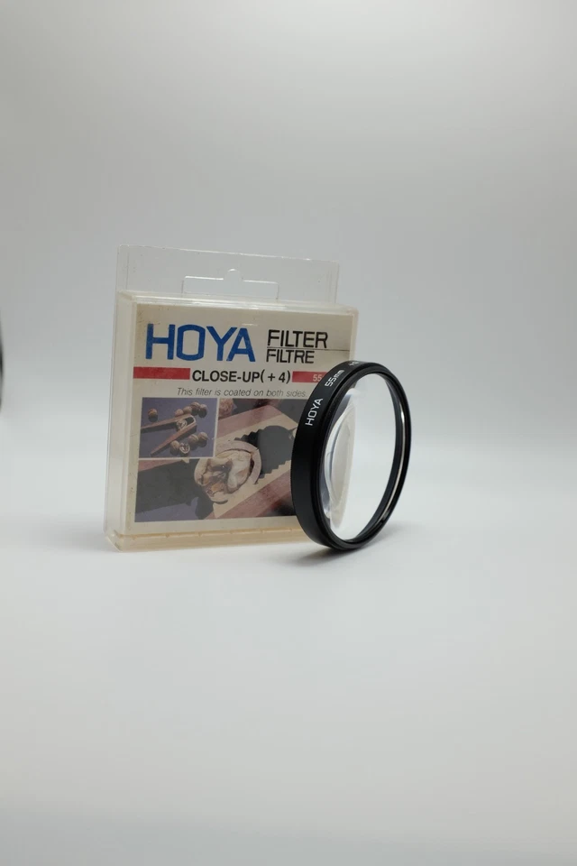 Hoya 55mm HMC Close-Up Filter Set (+4) Diopter for Macro Photography - Boxed - Image 3 of 4