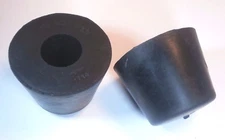 TORSION ARM RUBBER STOPS SET OF 2 PAIR VOLKSWAGEN T1 BUG BEETLE T2 BUS 1949-1965