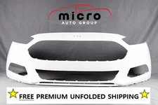 2013-2016 FORD FUSION FRONT BUMPER OEM OXFORD WHITE DS7Z17757AAPTM