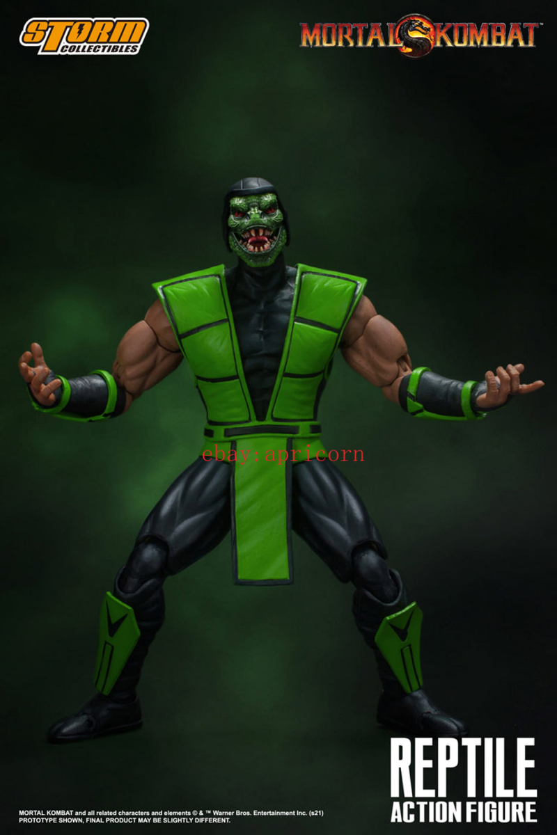 Storm Toys Mortal Kombat Reptile 1/12 Action Figure Model