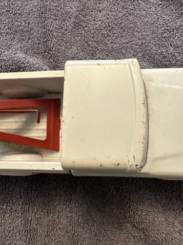 Vintage 1960's Mini-Tonka white Jeep pick up wrecker tow truck Missing Tailgate - Picture 13 of 13