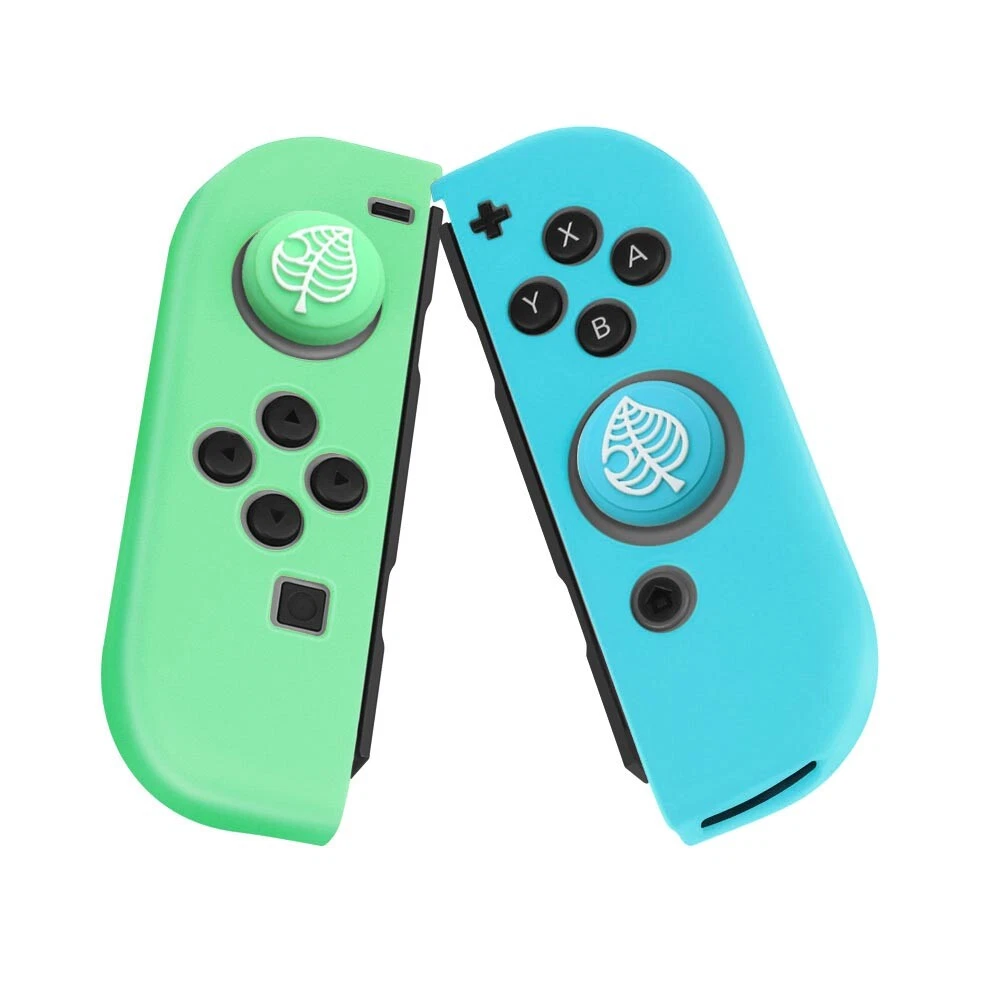  TNP Joycon Case for Nintendo Switch - Silicone Joy Con Case for Nintendo  Switch & Switch OLED - Protective Switch Controller Case Cover with Thumb  Grip Caps for Nintendo Switch Joycon (