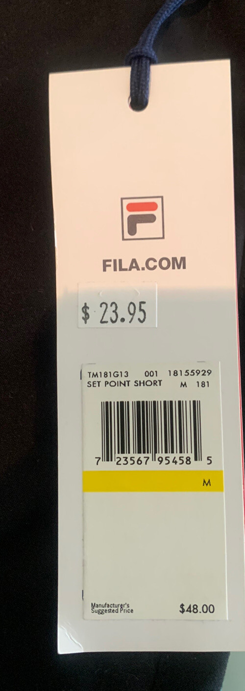 Pantaloncini sportivi uomo Medium Fila.