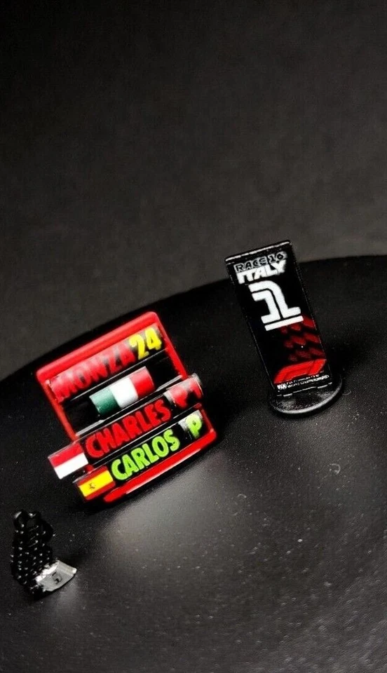 Pitboard 1:43 1:18 1:24 Leclerc Ferrari sf-24 win MONZA Gp 2024 looksmart bbr - Immagine 2 di 4