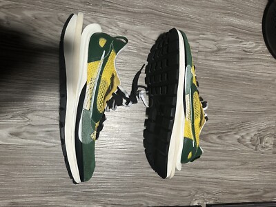 Size 11 Nike sacai x VaporWaffle Tour Yellow 194499655046|