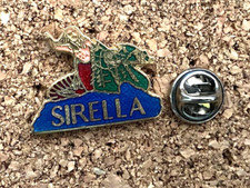 H1 PIN 'S SIRELLA LOGO MARQUE BRAND CLOTHE VETEMENT