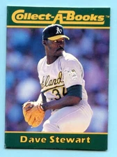 1990 Collect A Books -- Dave Stewart -- Athletics -- Box 732