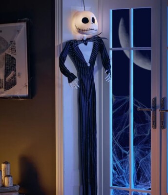 Jack Skellington Hängefigur Nightmare Before Christmas Leucht Sound 6 Fuß