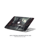 London MacBook Pro Air Case Artistic Blue and Orange Swirl Design Apple M4 15in
