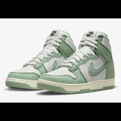 Nike Unisex Dunk Hi 1985 DV 1143-300 Enamel Green Mens Size 10 Or Women's 11.5