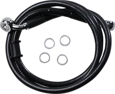 Drag Specialties Standard Length Front Stainless Steel Brake Line Kit 1741-5839