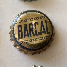 SODA bottle cap crown BARCAL acl can cone top cork John Kolling PRESTON CA deco