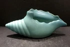 Van Briggle Turquoise Blue or Ming Turquoise Conch Shell - 9" - MINT