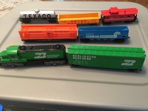 rocky mountain express train set