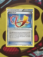 Pokemon Focus Sash 91/111 - XY Furious Fists -  Expanded GLC - Excellent