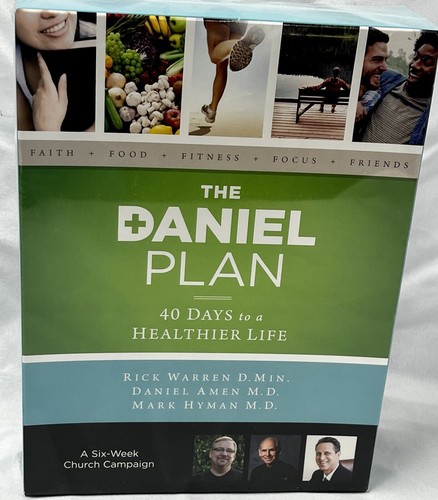 The Daniel Plan by Rick Warren Book DVD Study Guide Christian Nutrition ...