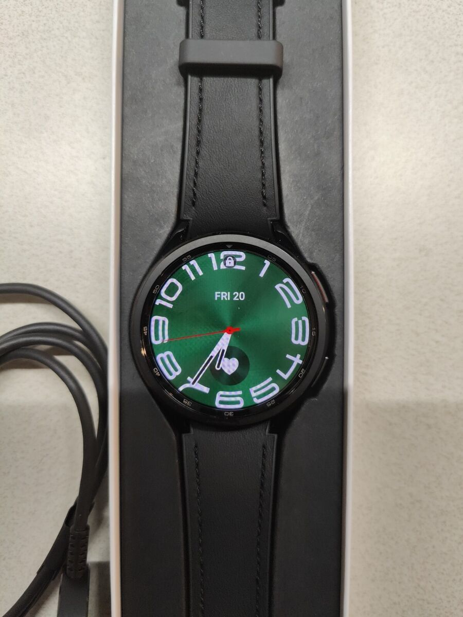 Samsung Galaxy Watch 6 Classic 47mm Smartwatch - Black (SM Samsung Galaxy Watch 6 Classic 47mm Smartwatch - Black (SM