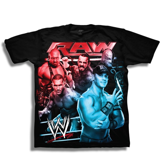 WWE RAW T SHIRT FEATURING JOHN CENA MEDIUM ONLY | eBay