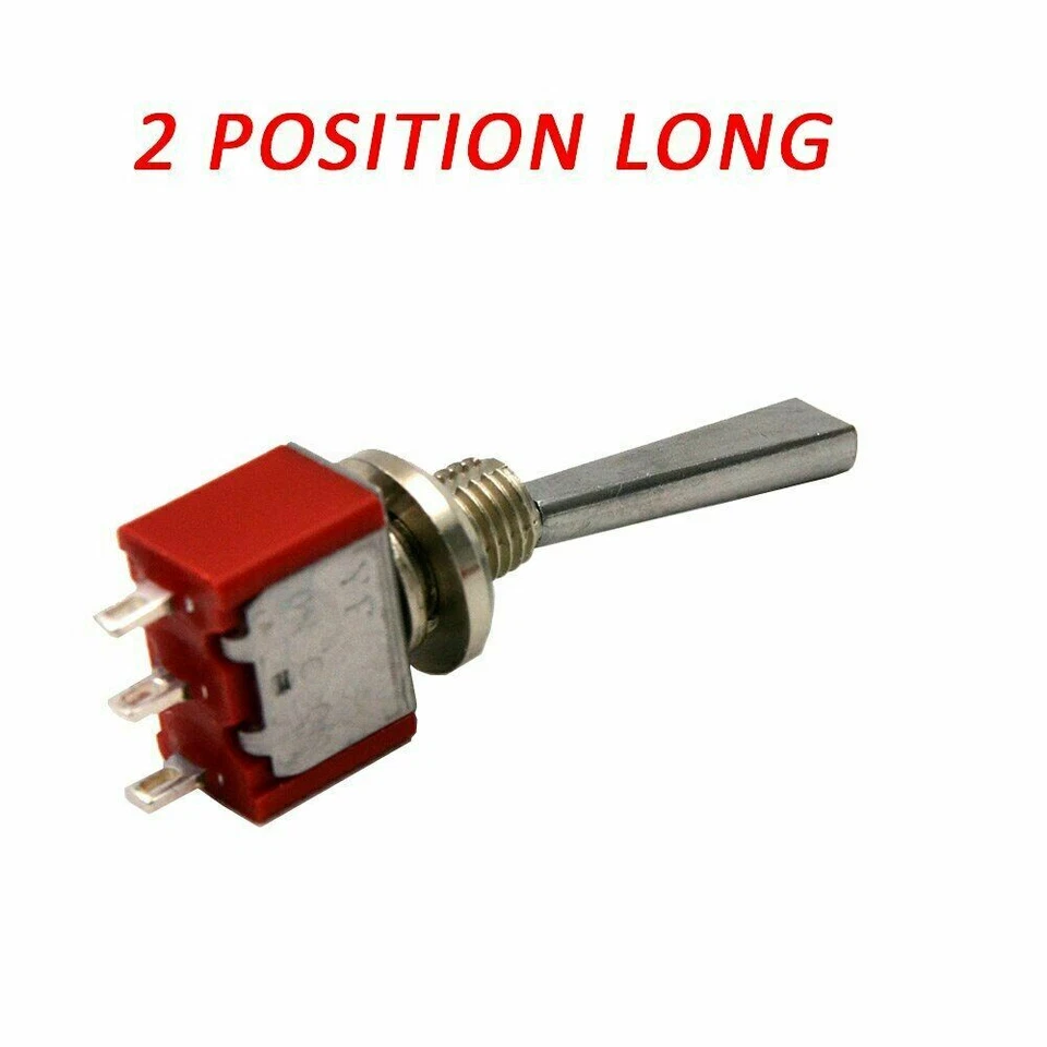 JR XP7202 XP6102 XP652 X2610 Replacement SWITCH 2 POS Short FLAT Stick - Image 3 of 3