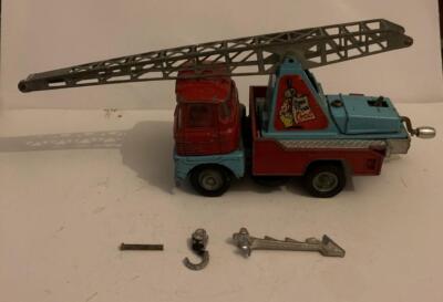 CORGI TOY #1144 CHIPPERFIELDS SCAMMELL CRANE 2 RESTAURATION NEW CONTROL ARM 4 FITTING