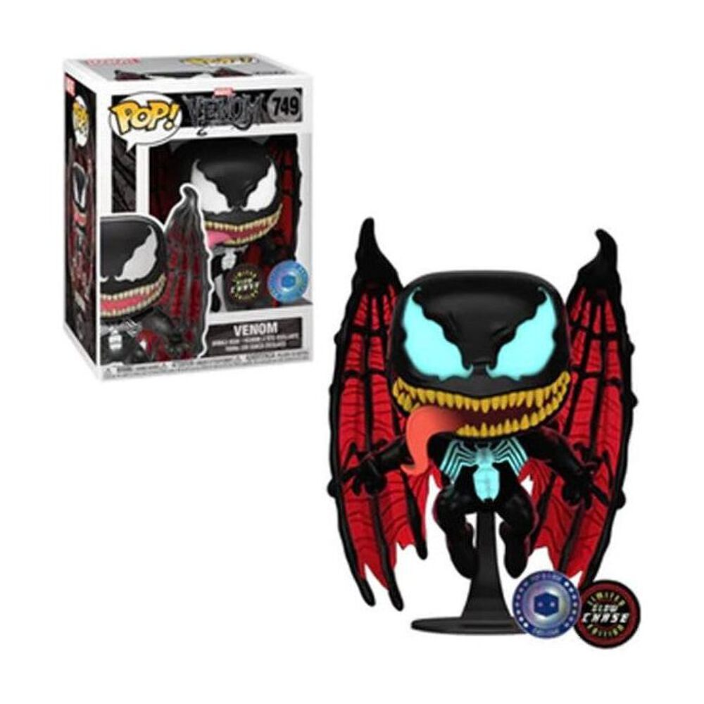 Funko Pop! Venom w/ Wings Glow Chase from Marvel's Venom
