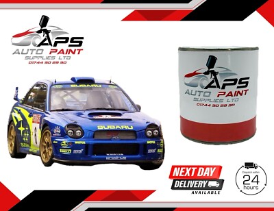 1L Subaru Rally Blue Metallic Pearl Basislack Autolack Suburu 02C WRC Blue WRX