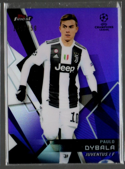 その他 2018-19Toops Finest PAULO DYBALA RED2/10 2018-19 Topps Finest UEFA Champions League - Paulo Dybala #38 for