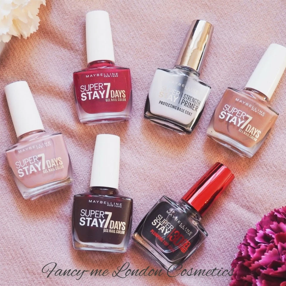 MAYBELLINE Nail Polish Forever Strong Superstay 7Day GEL - NEW COLLECTION