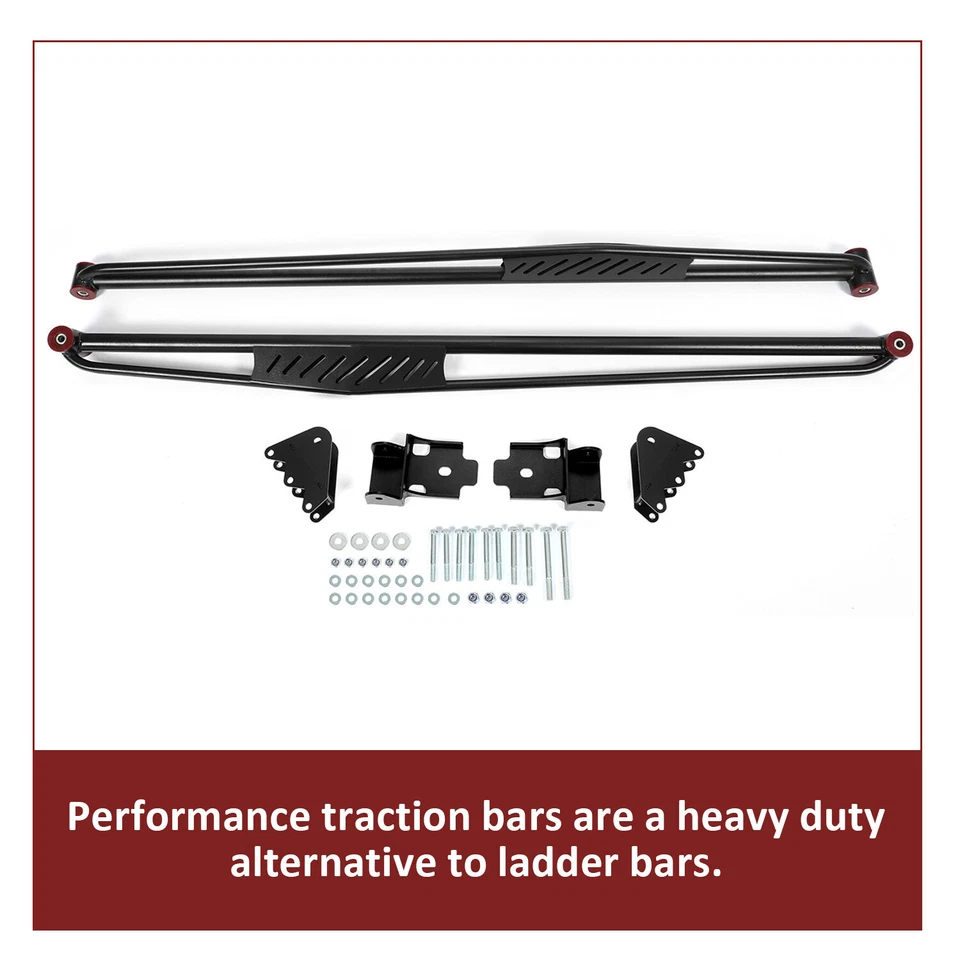 For 03-10 Ram 2500 3500 74" Lateral Suspension Traction Bar Mounting Bracket Kit Foto 3 de 4
