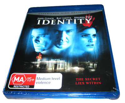 Identity - John Cusack - Blu-Ray - New Sealed - Region B