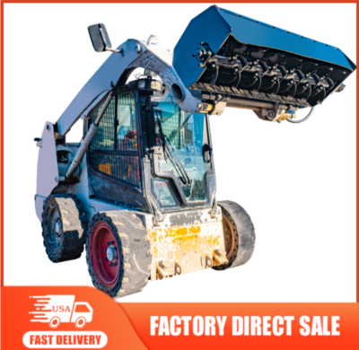 #ad Skid Steer Attachments72quot; Heavy Duty Hydraulic Rotary Tiller Cultivator US Stock $2299.00