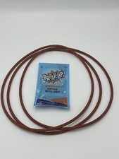 O-Ring Depot 3 Cover o-rings + cleaner compatible for 00846 10" Model 1600