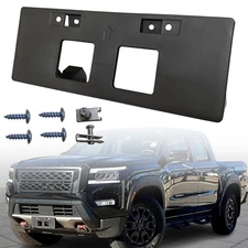 For 2022-2024 NISSAN FRONTIER Front License Plate Frame Tag Holder Mount Bracket